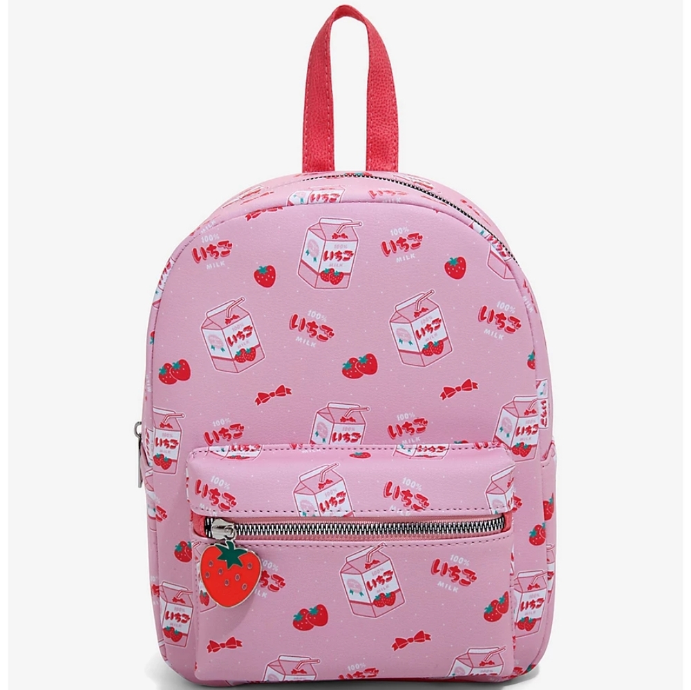 Strawberry Milk Mini Backpack